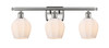 Norfolk - 3 Light - 26 inch - Brushed Satin Nickel - Bath Vanity Light (516-3W-SN-G461-6-LED)