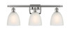 Castile - 3 Light - 26 inch - Brushed Satin Nickel - Bath Vanity Light (516-3W-SN-G381)