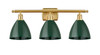Plymouth - 3 Light - 28 inch - Satin Gold - Bath Vanity Light (516-3W-SG-MBD-75-GR-LED)