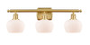 Fenton - 3 Light - 27 inch - Satin Gold - Bath Vanity Light (516-3W-SG-G91-LED)