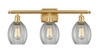 Eaton - 3 Light - 26 inch - Satin Gold - Bath Vanity Light (516-3W-SG-G82)