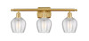 Norfolk - 3 Light - 26 inch - Satin Gold - Bath Vanity Light (516-3W-SG-G462-6)