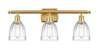 Brookfield - 3 Light - 26 inch - Satin Gold - Bath Vanity Light (516-3W-SG-G442-LED)