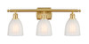 Brookfield - 3 Light - 26 inch - Satin Gold - Bath Vanity Light (516-3W-SG-G441-LED)