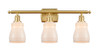 Ellery - 3 Light - 25 inch - Satin Gold - Bath Vanity Light (516-3W-SG-G391)