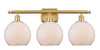 Farmhouse Chicken Wire - 3 Light - 28 inch - Satin Gold - Bath Vanity Light (516-3W-SG-G121-8CSN)