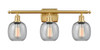 Belfast - 3 Light - 26 inch - Satin Gold - Bath Vanity Light (516-3W-SG-G104)