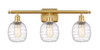 Belfast - 3 Light - 26 inch - Satin Gold - Bath Vanity Light (516-3W-SG-G1013)