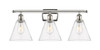 Berkshire - 3 Light - 28 inch - Polished Nickel - Bath Vanity Light (516-3W-PN-GBC-84-LED)