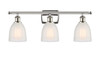 Brookfield - 3 Light - 26 inch - Polished Nickel - Bath Vanity Light (516-3W-PN-G441)