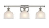 Dayton - 3 Light - 26 inch - Polished Nickel - Bath Vanity Light (516-3W-PN-G411-LED)