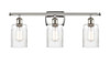 Hadley - 3 Light - 25 inch - Polished Nickel - Bath Vanity Light (516-3W-PN-G342-LED)