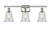 Hanover - 3 Light - 26 inch - Polished Nickel - Bath Vanity Light (516-3W-PN-G2812)