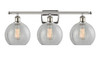 Athens - 3 Light - 28 inch - Polished Nickel - Bath Vanity Light (516-3W-PN-G125-LED)