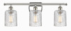 Cobbleskill - 3 Light - 25 inch - Polished Nickel - Bath Vanity Light (516-3W-PN-G112C-5CL)