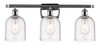 Bella - 3 Light - 26 inch - Polished Chrome - Bath Vanity Light (516-3W-PC-G558-6SDY)