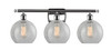 Athens - 3 Light - 28 inch - Polished Chrome - Bath Vanity Light (516-3W-PC-G125-8-LED)