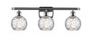 Athens Water Glass - 3 Light - 26 inch - Polished Chrome - Bath Vanity Light (516-3W-PC-G1215-6)