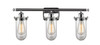 Kingsbury - 3 Light - 24 inch - Polished Chrome - Bath Vanity Light (516-3W-PC-CE231-CL-LED)