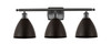 Bristol - 3 Light - 28 inch - Oil Rubbed Bronze - Bath Vanity Light (516-3W-OB-MBD-75-OB)