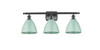 Plymouth - 3 Light - 28 inch - Matte Black - Bath Vanity Light (516-3W-BK-MBD-75-SF)