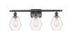 Cindyrella - 3 Light - 26 inch - Matte Black - Bath Vanity Light (516-3W-BK-G652-6)