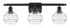 Rochester - 3 Light - 26 inch - Matte Black - Bath Vanity Light (516-3W-BK-G556-6CL)