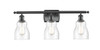 Ellery - 3 Light - 25 inch - Matte Black - Bath Vanity Light (516-3W-BK-G394)