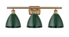 Plymouth - 3 Light - 28 inch - Brushed Brass - Bath Vanity Light (516-3W-BB-MBD-75-GR-LED)