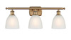 Castile - 3 Light - 26 inch - Brushed Brass - Bath Vanity Light (516-3W-BB-G381-LED)