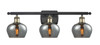 Fenton - 3 Light - 27 inch - Black Antique Brass - Bath Vanity Light (516-3W-BAB-G93)