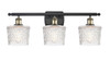 Niagara - 3 Light - 27 inch - Black Antique Brass - Bath Vanity Light (516-3W-BAB-G402)