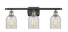 Caledonia - 3 Light - 25 inch - Black Antique Brass - Bath Vanity Light (516-3W-BAB-G2511-LED)