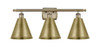 Berkshire - 3 Light - 28 inch - Antique Brass - Bath Vanity Light (516-3W-AB-MBC-8-AB-LED)