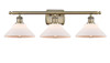 Orwell - 3 Light - 28 inch - Antique Brass - Bath Vanity Light (516-3W-AB-G131-LED)
