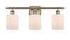 Cobbleskill - 3 Light - 25 inch - Antique Brass - Bath Vanity Light (516-3W-AB-G111-LED)