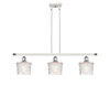 Niagara - 3 Light - 36 inch - White Polished Chrome - Cord hung - Island Light (516-3I-WPC-G402)