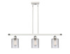 Cobbleskill - 3 Light - 36 inch - White Polished Chrome - Cord hung - Island Light (516-3I-WPC-G112-LED)