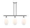 Cindyrella - 3 Light - 36 inch - Brushed Satin Nickel - Cord hung - Island Light (516-3I-SN-G651-7-LED)
