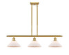 Orwell - 3 Light - 36 inch - Satin Gold - Cord hung - Island Light (516-3I-SG-G131)