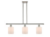 Cobbleskill - 3 Light - 36 inch - Polished Nickel - Cord hung - Island Light (516-3I-PN-G111-LED)