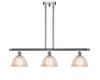 Arietta - 3 Light - 36 inch - Polished Chrome - Cord hung - Island Light (516-3I-PC-G422-LED)