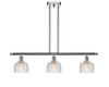 Dayton - 3 Light - 36 inch - Polished Chrome - Cord hung - Island Light (516-3I-PC-G412)