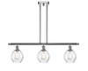 Waverly - 3 Light - 36 inch - Polished Chrome - Cord hung - Island Light (516-3I-PC-G362)