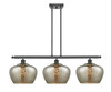 Fenton - 3 Light - 38 inch - Oil Rubbed Bronze - Cord hung - Island Light (516-3I-OB-G96-L-LED)