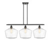 Cindyrella - 3 Light - 39 inch - Oil Rubbed Bronze - Cord hung - Island Light (516-3I-OB-G654-12-LED)
