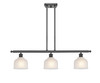 Dayton - 3 Light - 36 inch - Oil Rubbed Bronze - Cord hung - Island Light (516-3I-OB-G411-LED)