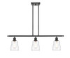 Ellery - 3 Light - 36 inch - Oil Rubbed Bronze - Cord hung - Island Light (516-3I-OB-G392-LED)