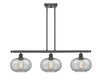 Gorham - 3 Light - 36 inch - Oil Rubbed Bronze - Cord hung - Island Light (516-3I-OB-G247-LED)