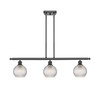 Athens - 3 Light - 36 inch - Oil Rubbed Bronze - Cord hung - Island Light (516-3I-OB-G122C-6CL)